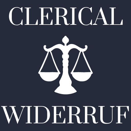 Clerical-Widerruf